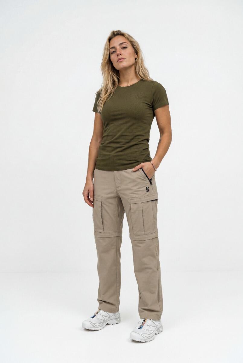 Poederbaas Outdoor-T-Shirt Damen SOLX Merinowolle 2/4