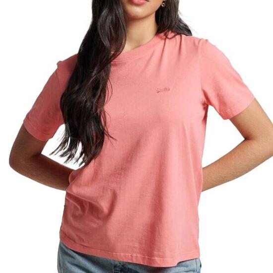 Camiseta Superdry Vintage Logo Rosa para Mujer
