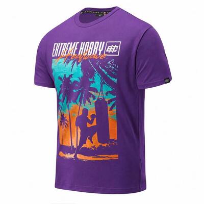 Katoenen t-shirt voor heren extreme hobby heatwave