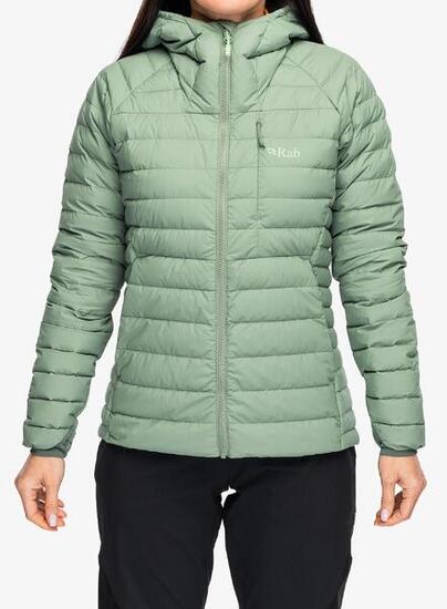 Kurtka puchowa damska Rab Microlight Windstopper Hoody