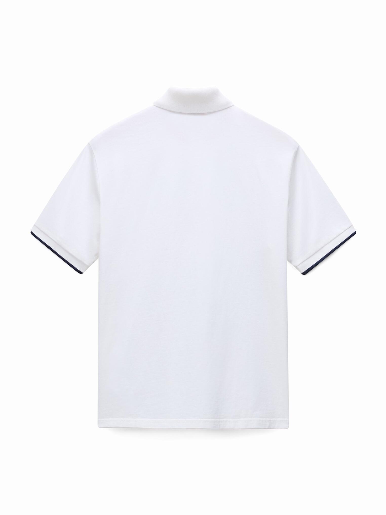 Polo Napapijri E-badge Ss 1 White Heron 6/6