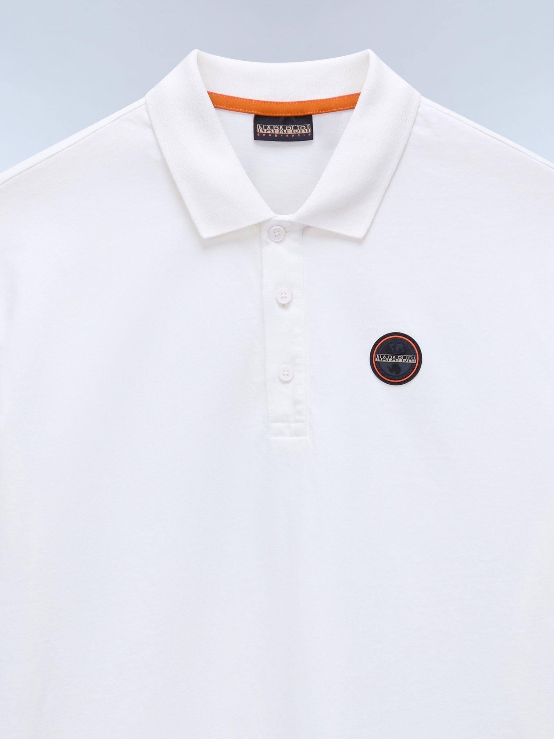 Polo Napapijri E-badge Ss 1 White Heron 5/6
