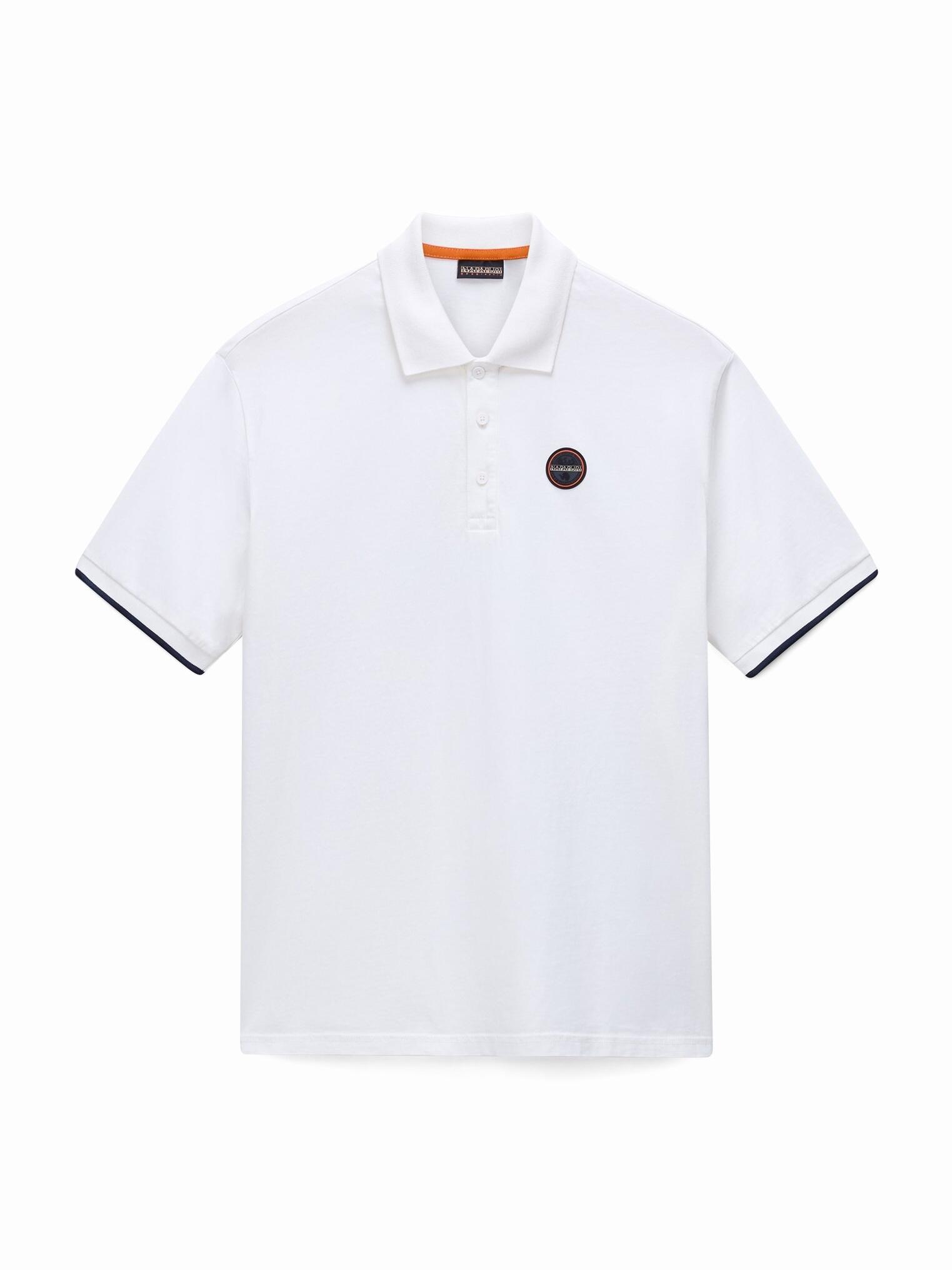 Polo Napapijri E-badge Ss 1 White Heron 4/6