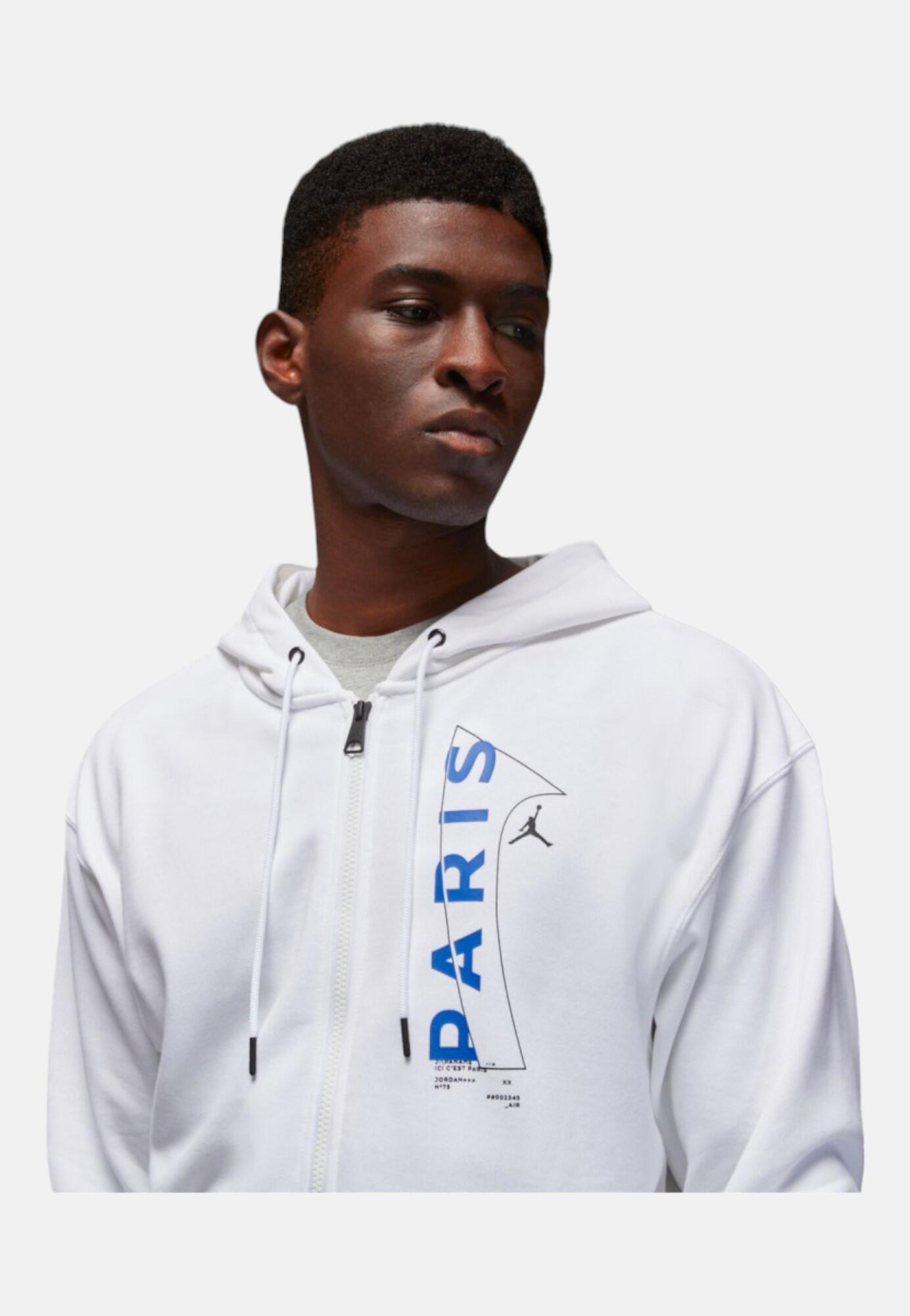 Maglione Nike Sportswear M J PSG FLC FZ 3/6