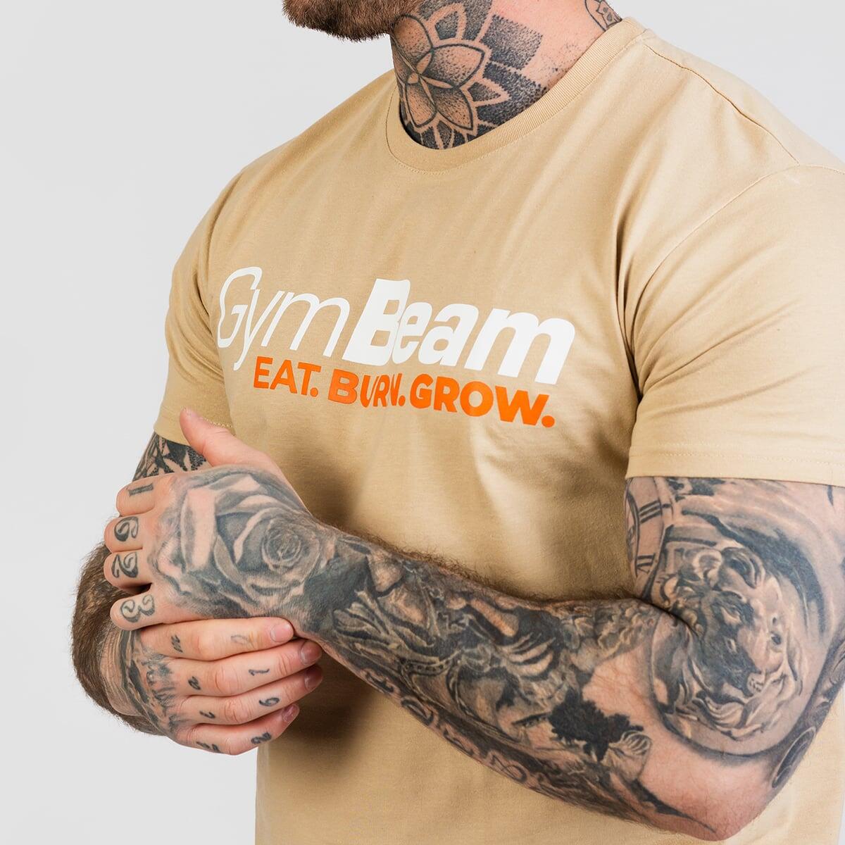 Koszulka męska fitness z krótkim rękawem Grow 2/6