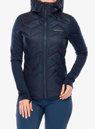 Kurtka hybrydowa damska Peak Performance Elevate Liner Hybrid Hood