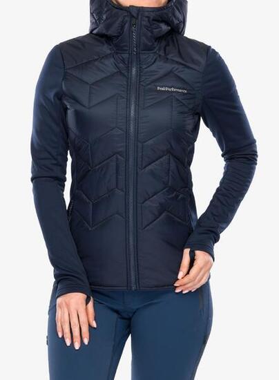 Kurtka hybrydowa damska Peak Performance Elevate Liner Hybrid Hood