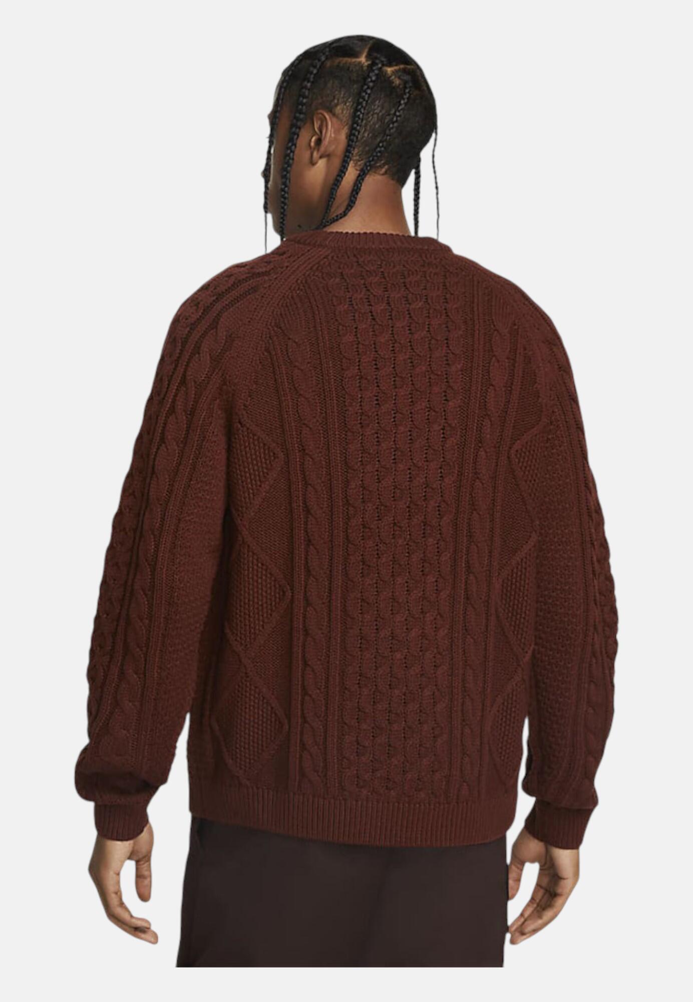 Maglione Nike Sportswear M NL CABLE KNIT SWEATER LS 2/3
