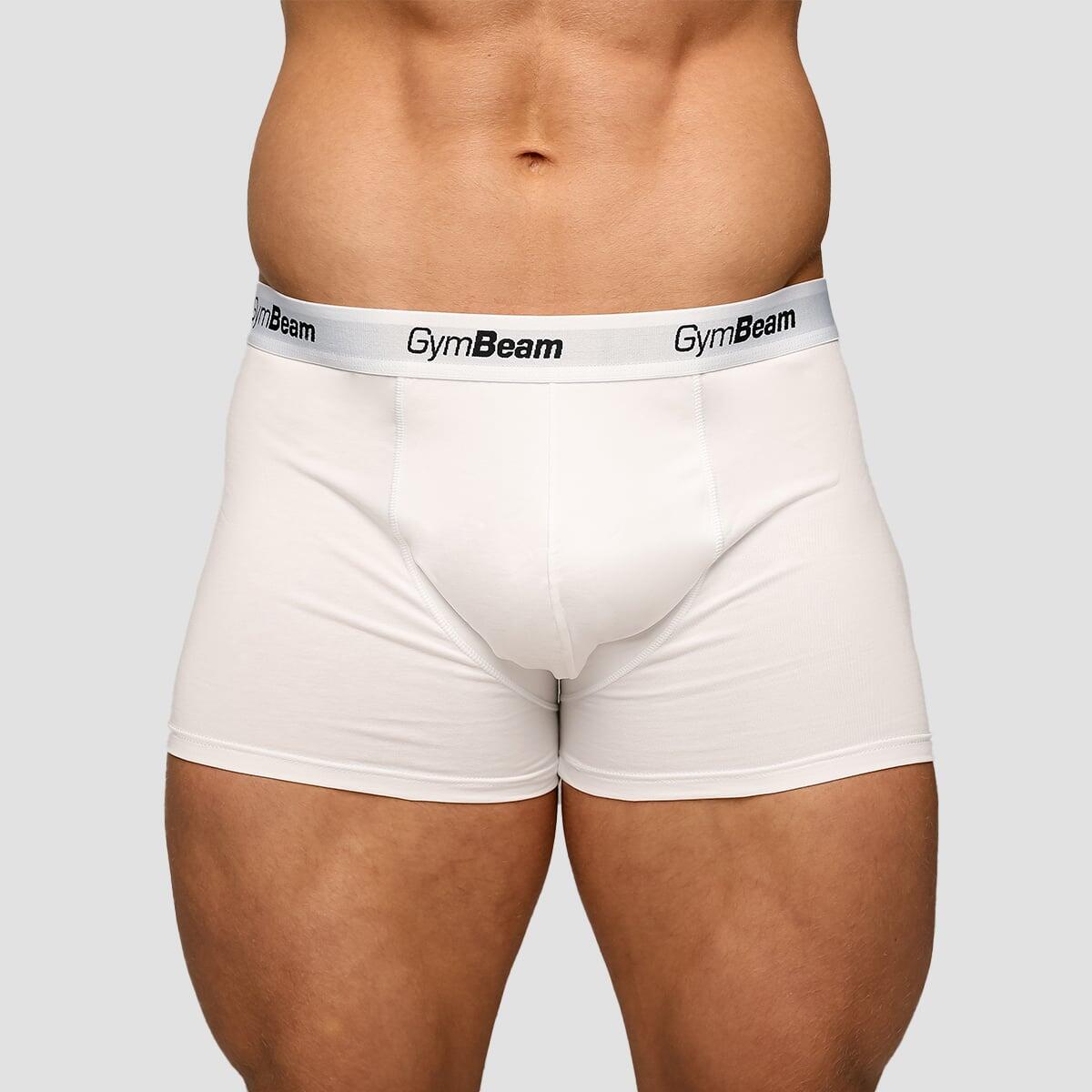 Boxerky pánské spodní prádlo bílé Essentials 3Pack 2/6