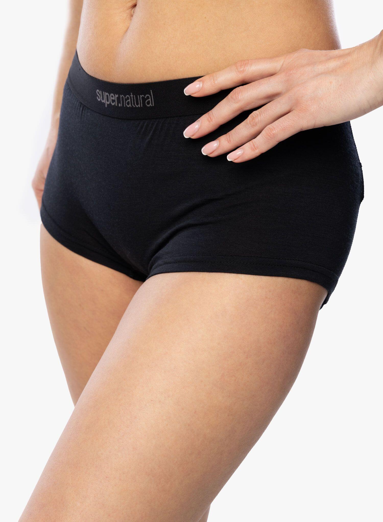 Bokserki termoaktywne damskie Super.natural Tundra175 Hipster 2Pack 5/6