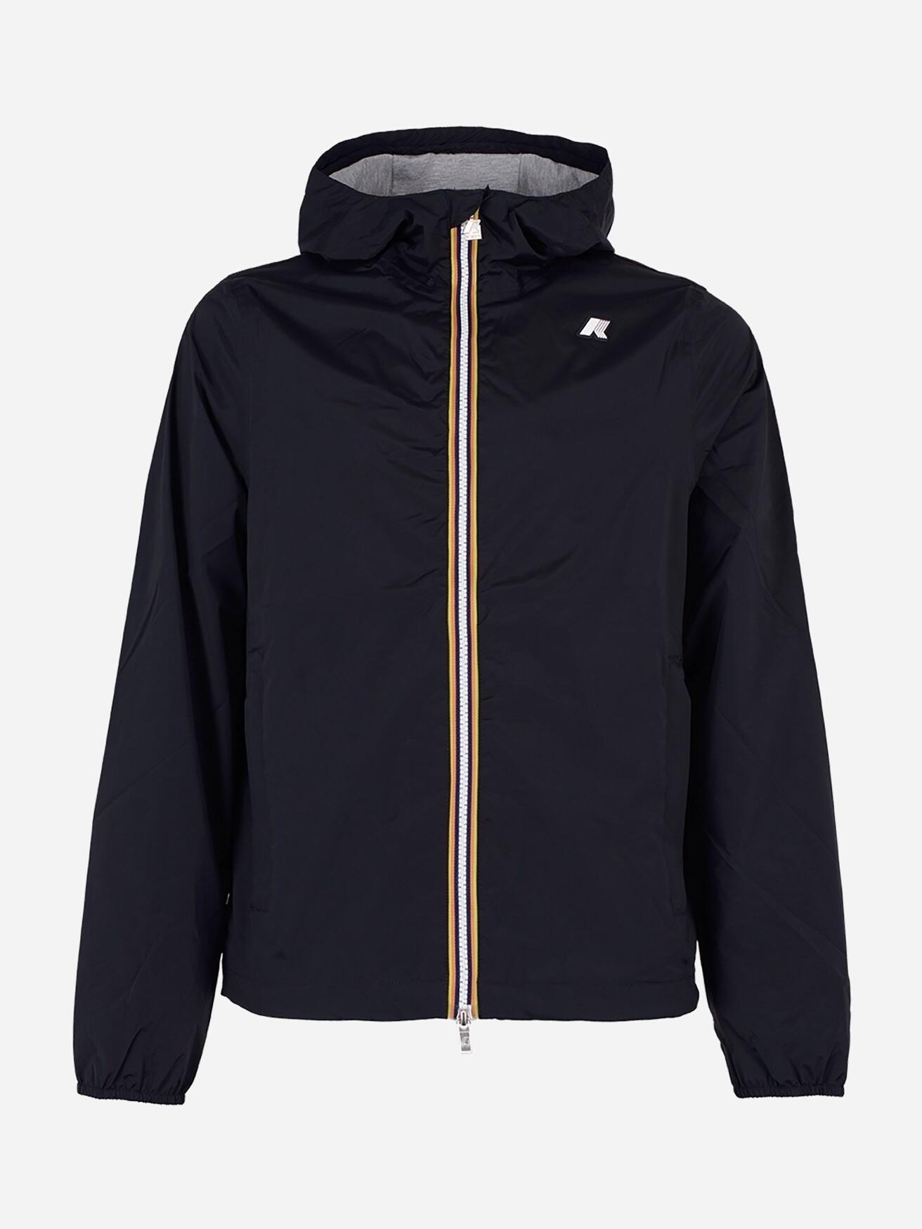 Veste K-WAY Jack Stretch Nylon Jersey Usy Black Pure 5/5