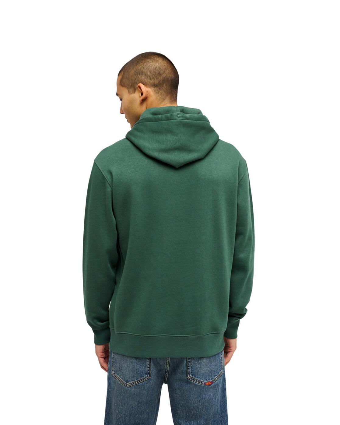 Sudadera con capucha SALT WATER Verde Hombre 2/4