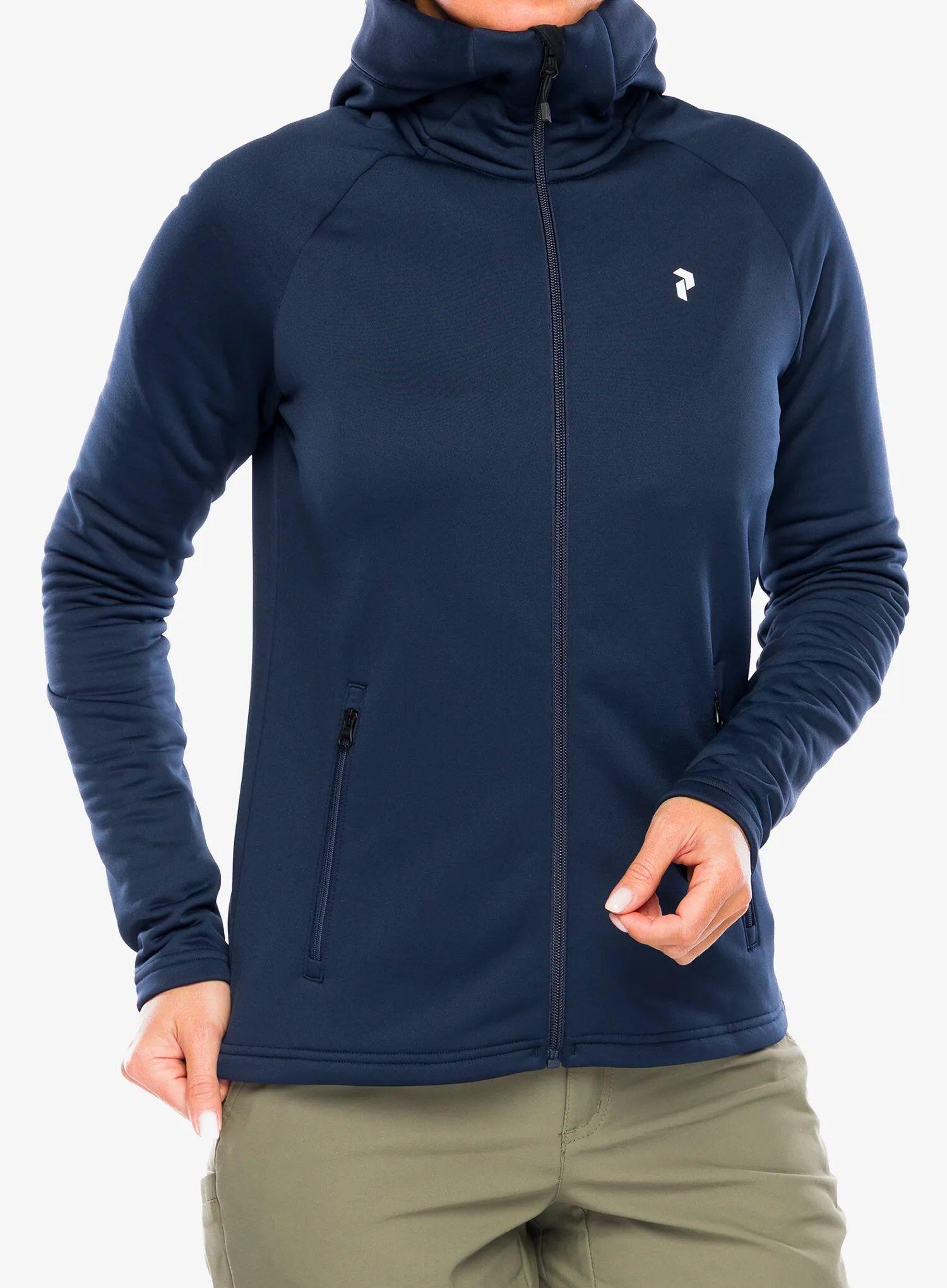 Bluza rozpinana damska Peak Performance Rider Essentials Zip Hood 3/7