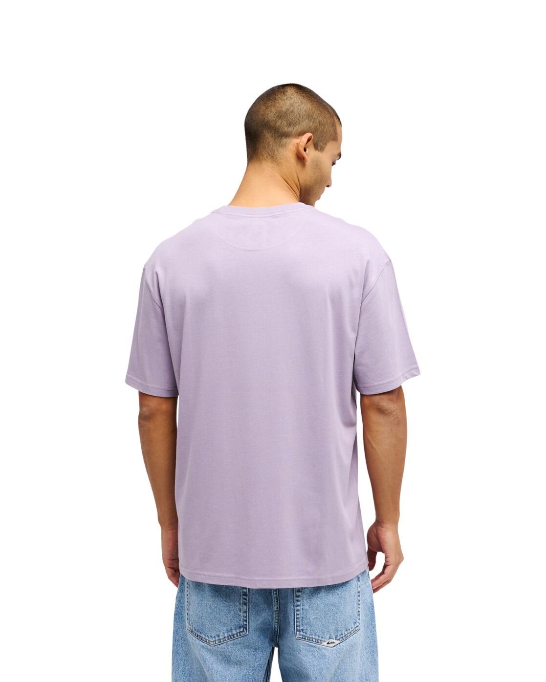 Camiseta de manga corta SALT WATER Morado Hombre 2/4