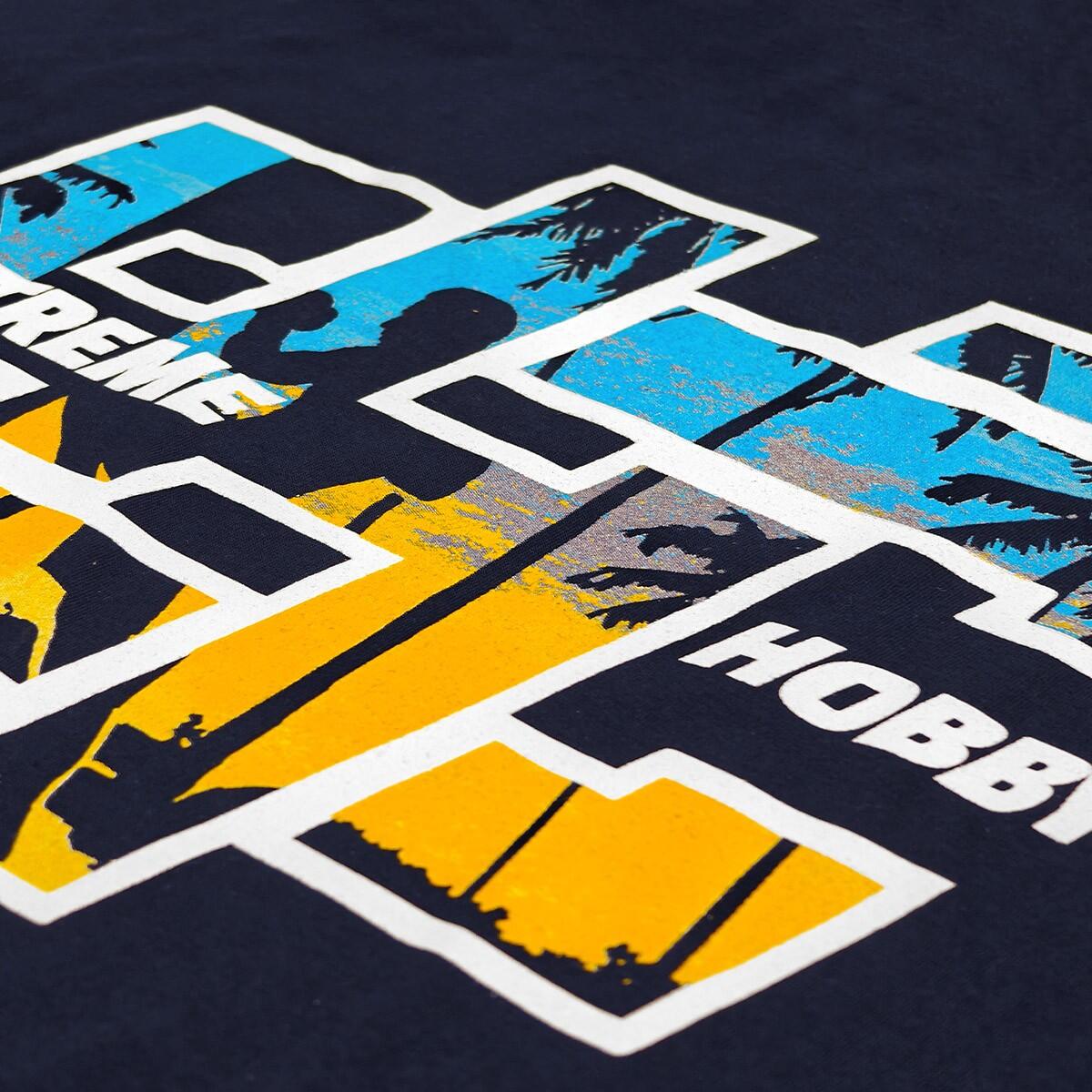 T-shirt en coton pour hommes EXTREME HOBBY HASHTAG HEAT 3/7