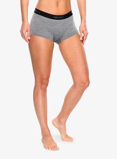 Bokserki termoaktywne damskie Super.natural Tundra175 Boyfriend Hipster