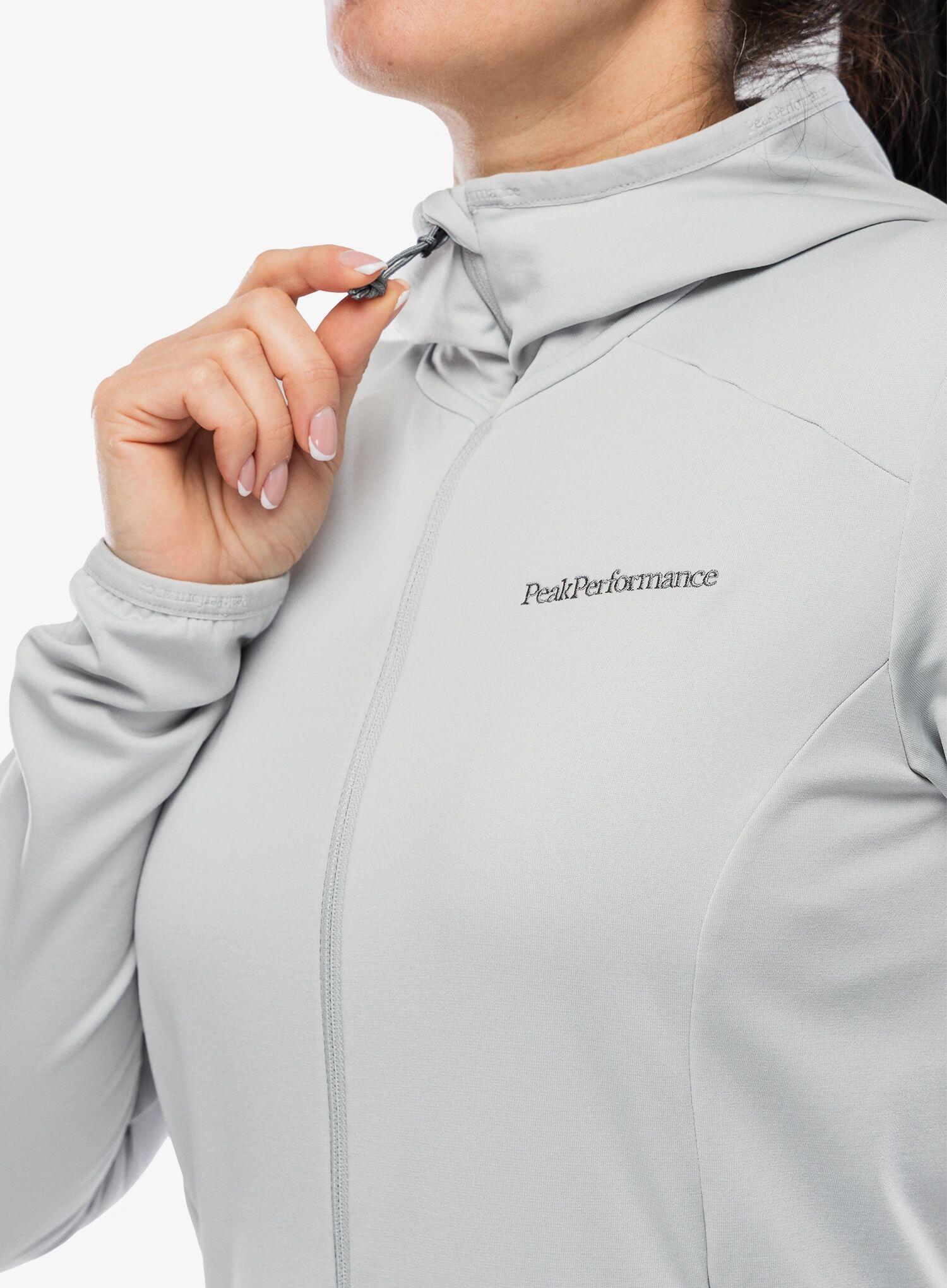 Bluza damska z kapturem Peak Performance Light Zip Hood 7/7