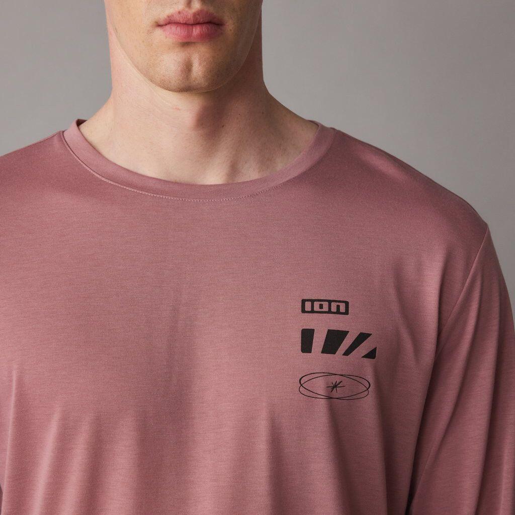 Camiseta de manga larga ION S_Ionic rosa para hombre 4/5