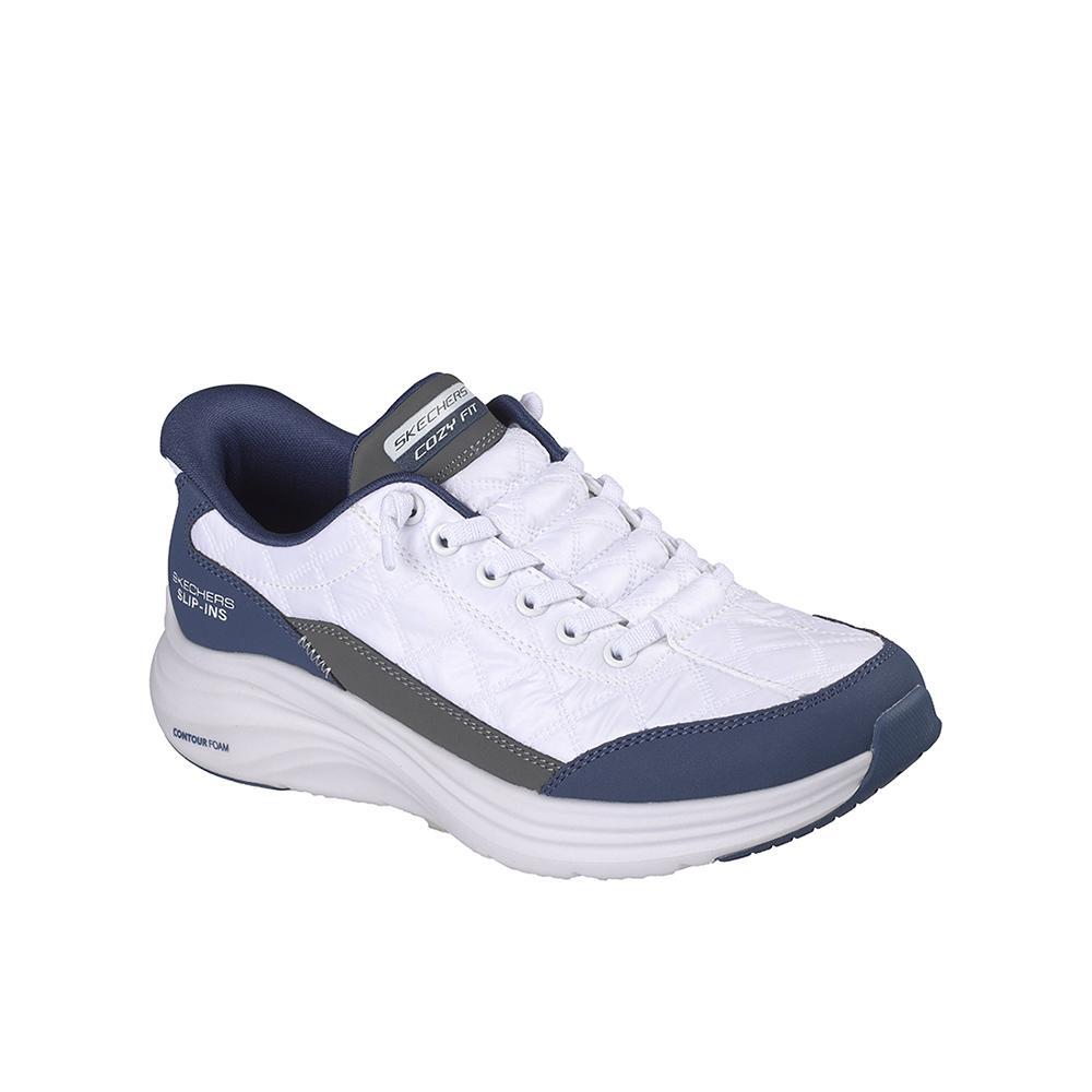 Sapatilhas Skechers Mulher Slip-ins Contour Foam Azul 2/4