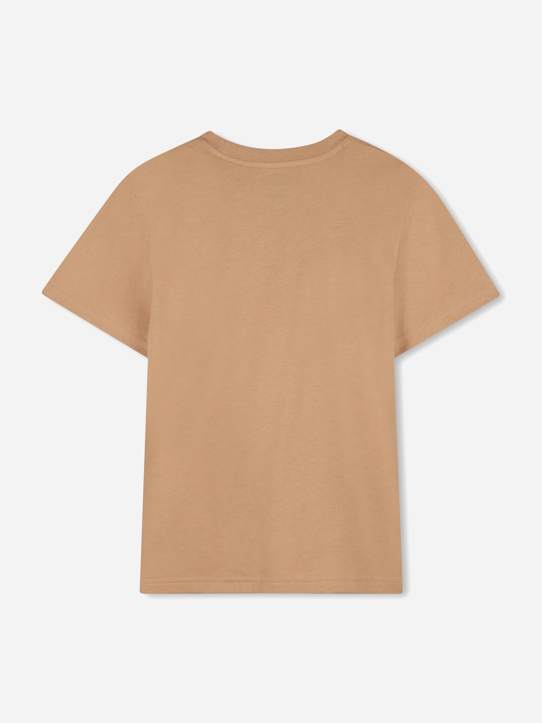 Tee Shirt Garçon Timberland T60969 230 Biscuit 2/3