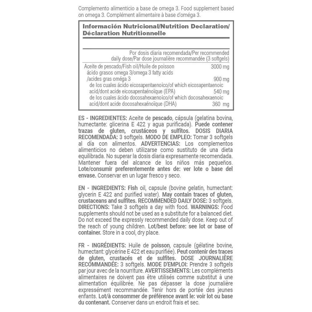 Omega 3 ifos quality - 120 softgels de MASmusculo 4/4