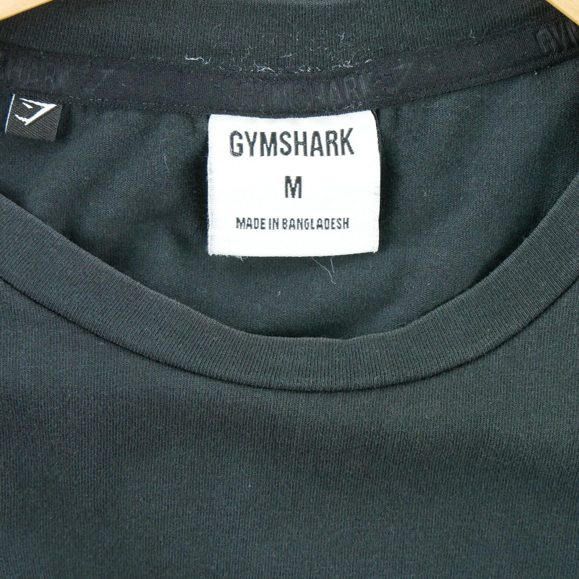 Second life - Gymshark Men's Black Muscle T-Shirt - Very good 4/5