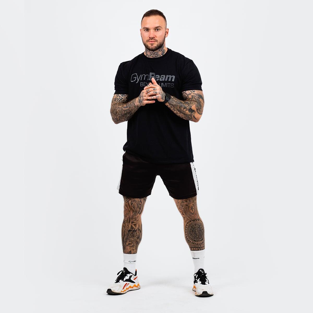 GYMBEAM Tričko pánské bodybuilding regular Beyond Limits