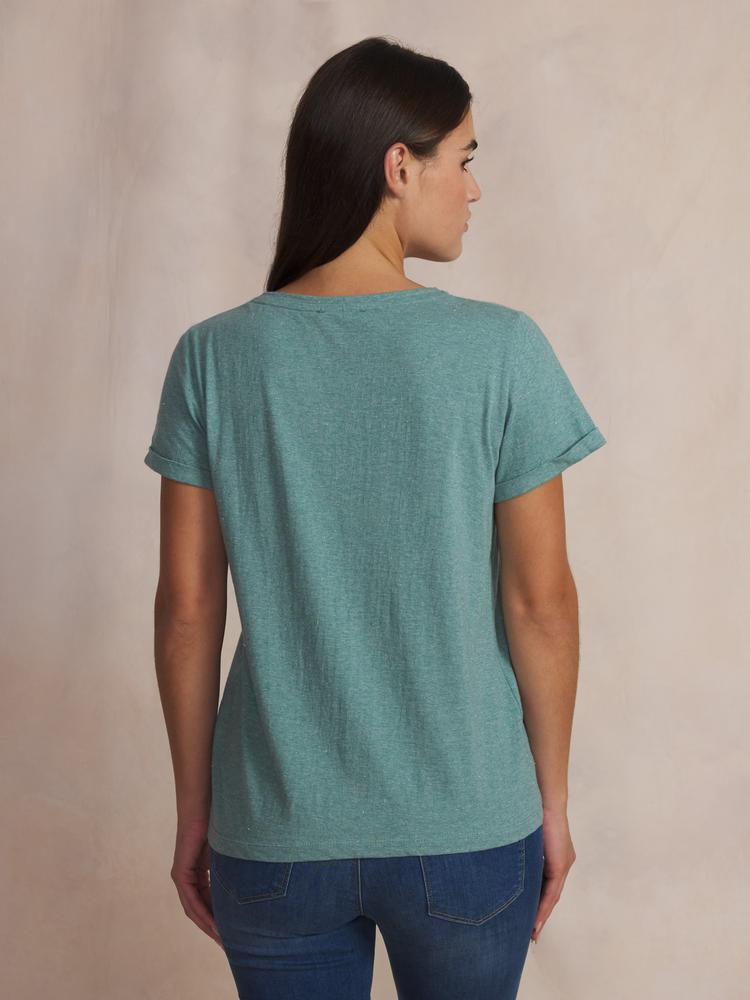 Gebreid dames-T-shirt TBS Adina 2/5