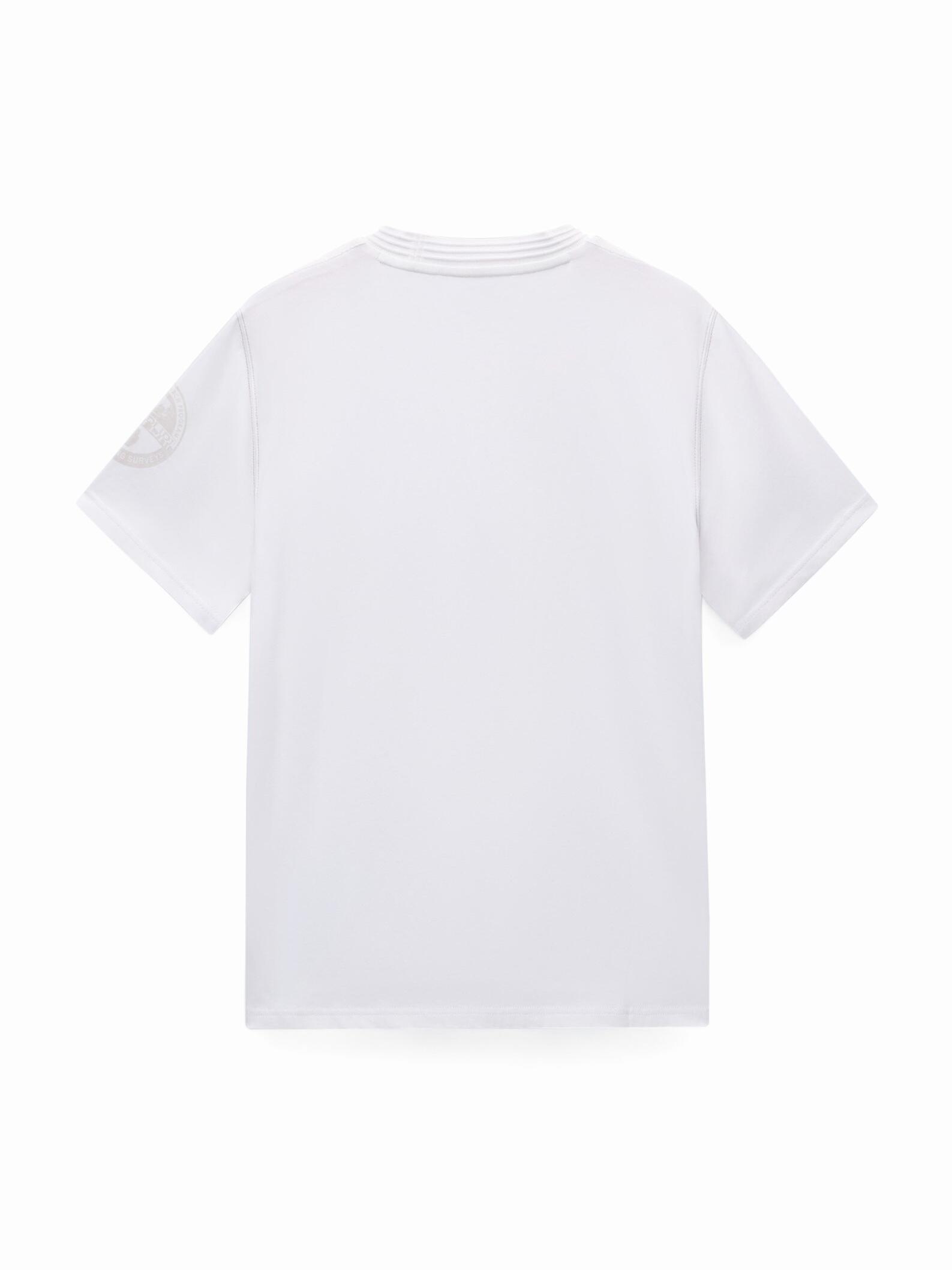 Tee Shirt Napapijri S-amundsen 1 White Heron 6/7
