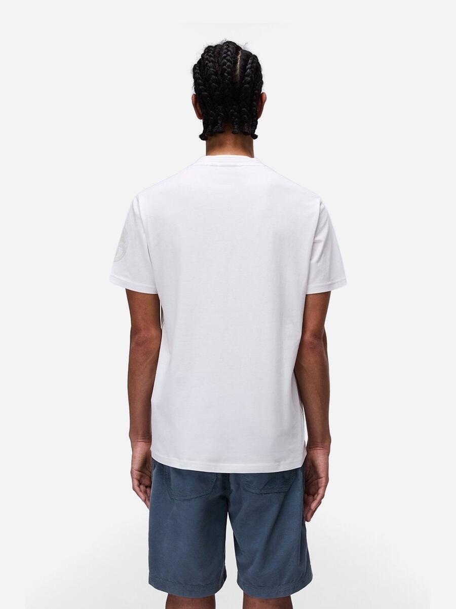 Tee Shirt Napapijri S-amundsen 1 White Heron 2/7