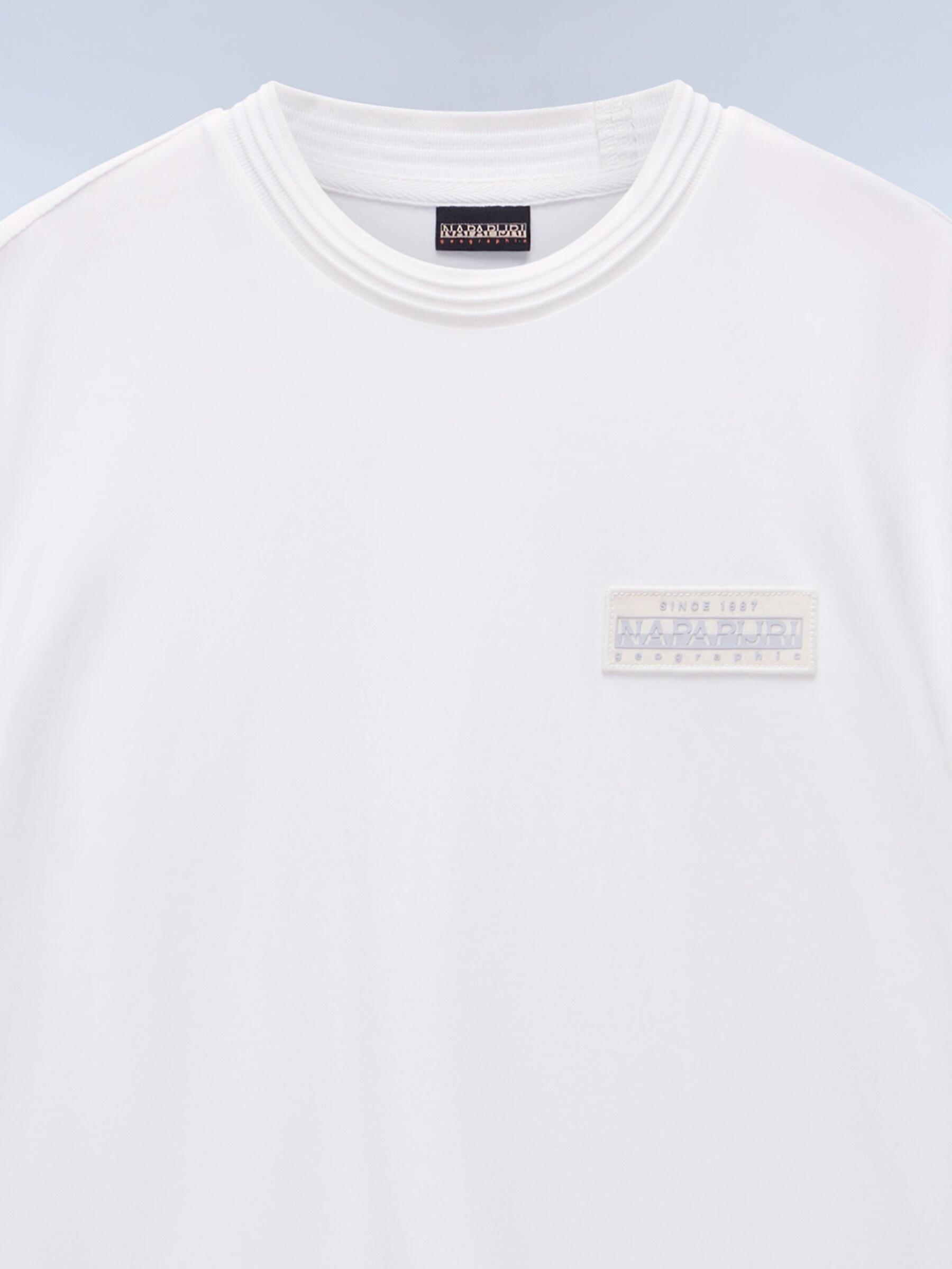 Tee Shirt Napapijri S-amundsen 1 White Heron 7/7