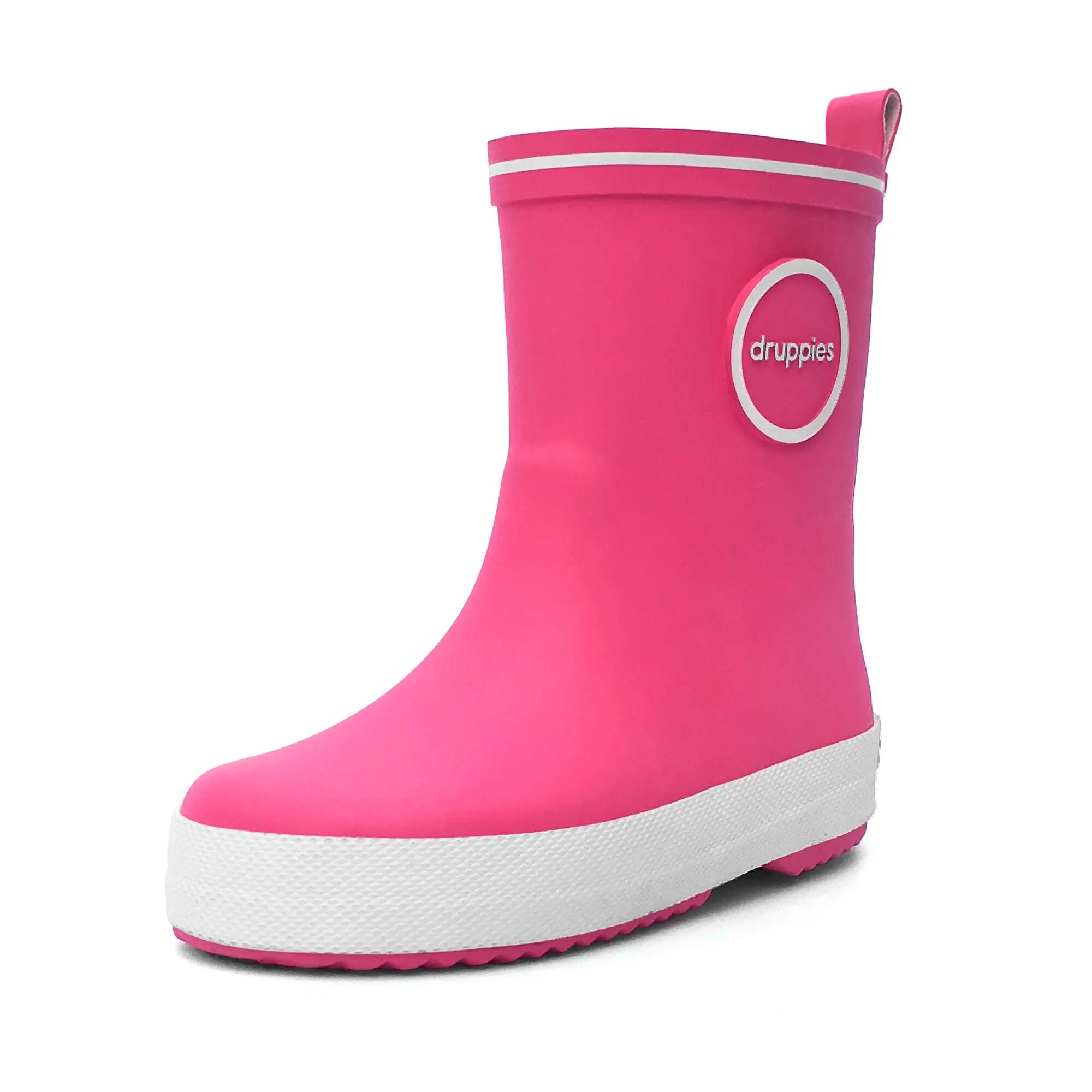 Regenlaarzen Dames - Natuurrubber Laarzen - Fashion - Roze - EU 37 3/9