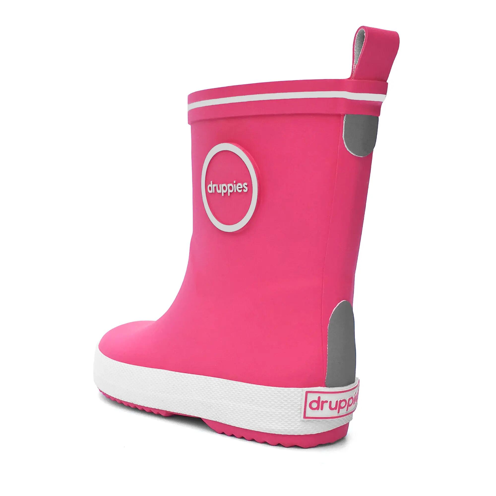 Regenlaarzen Dames - Natuurrubber Laarzen - Fashion - Roze - EU 37 2/9