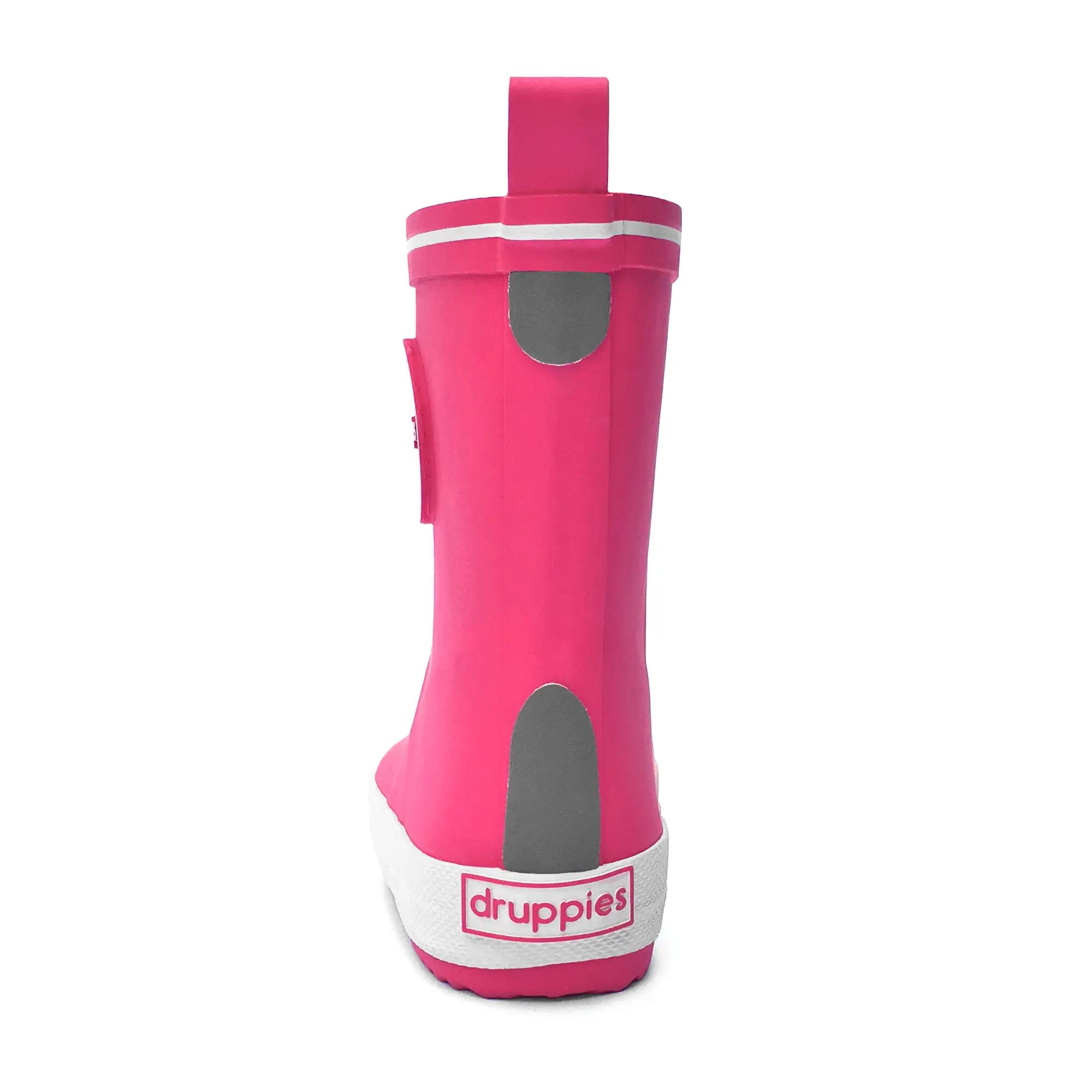 Regenlaarzen Dames - Natuurrubber Laarzen - Fashion - Roze - EU 37 4/9