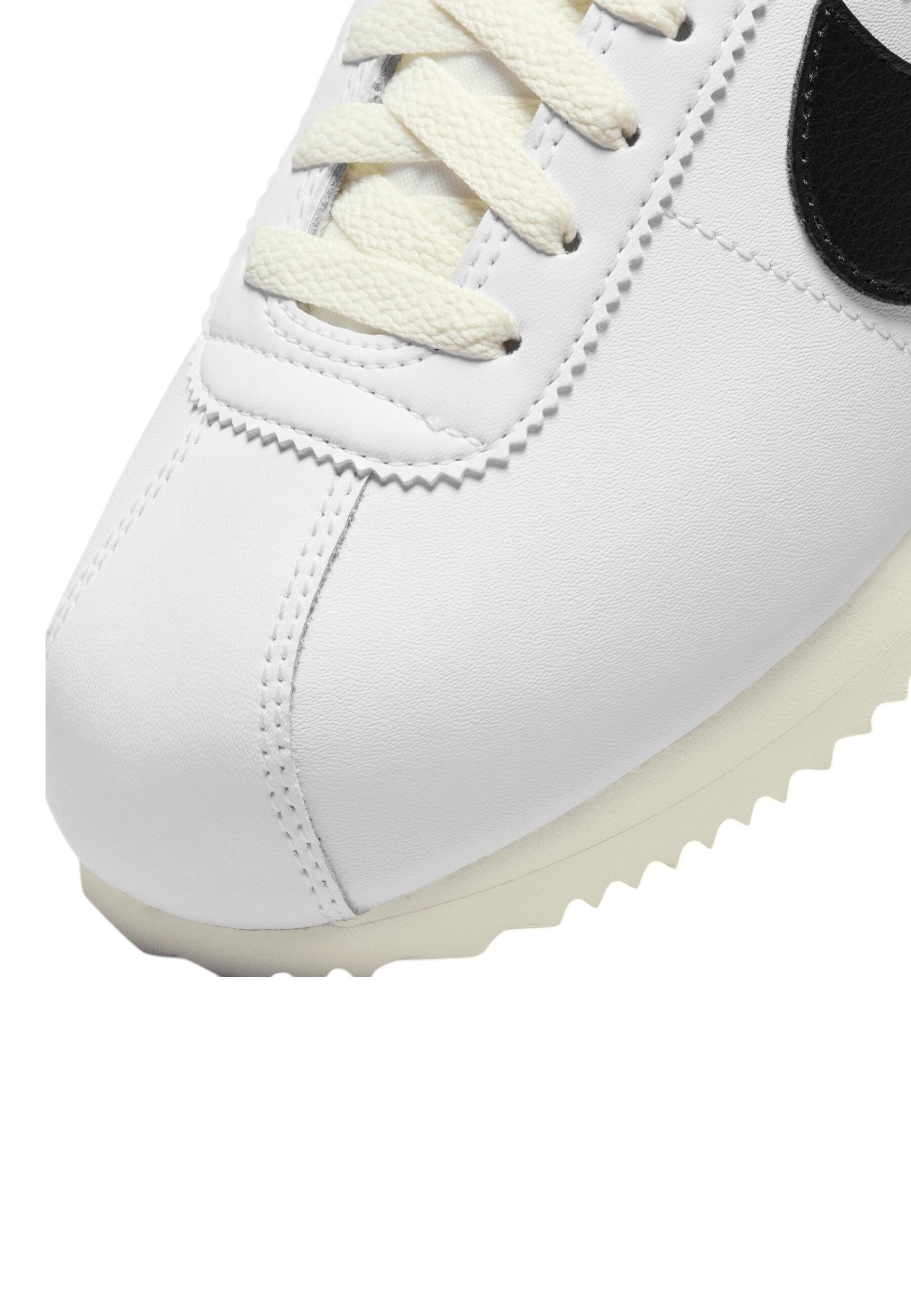 Nike Cortez Leather White Black 6/6