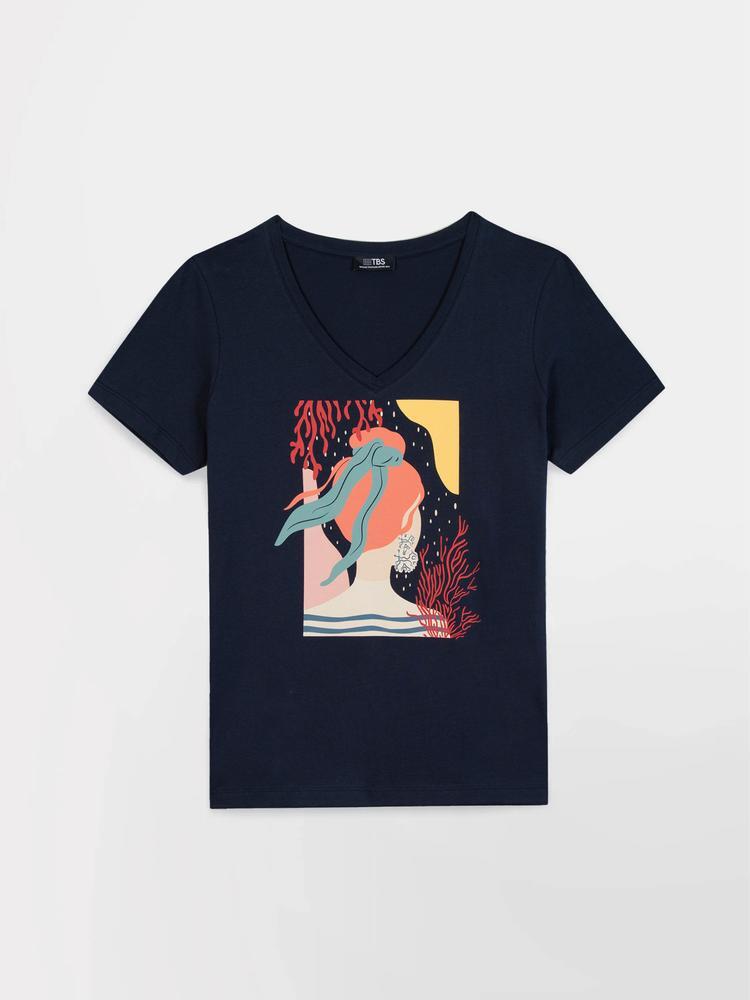 T-shirt damski TBS Sabba 4/5