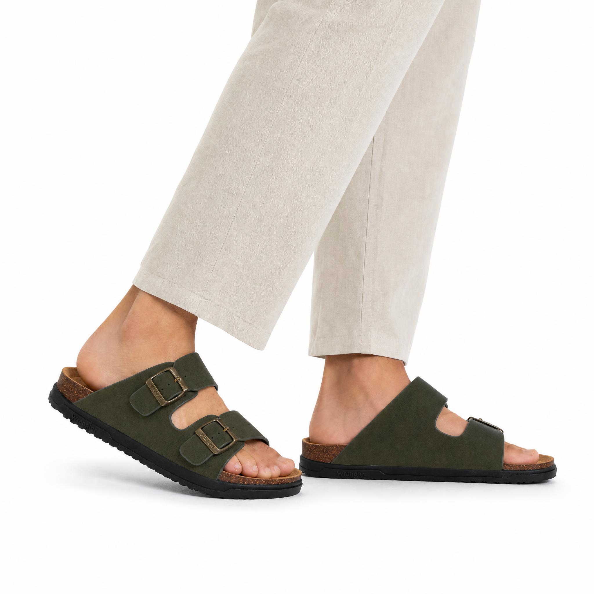 Klapki męskie Wrangler BELVILLE SLIDER MEN LOW 6/6