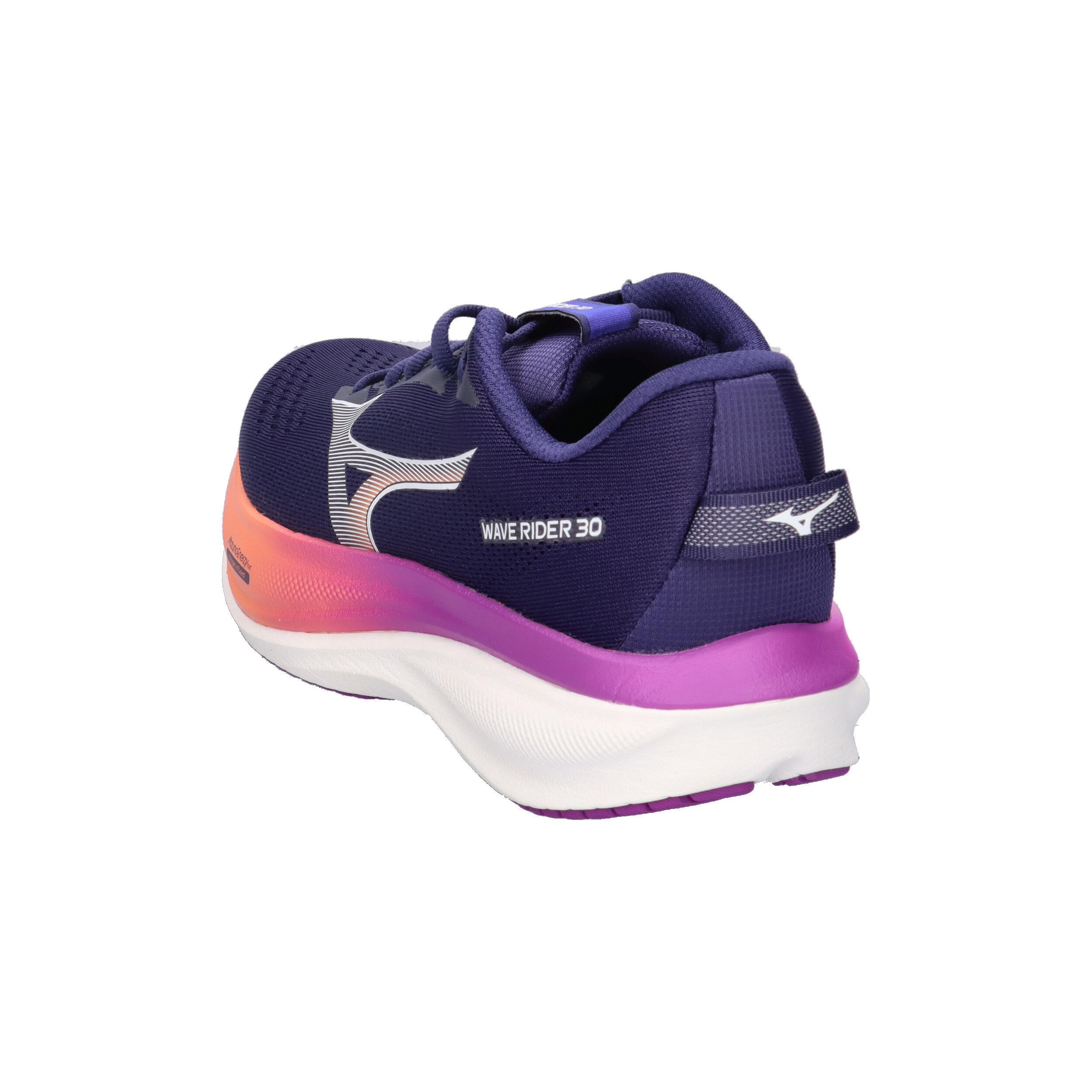 Mizuno Damen Wave Rider 30 Laufschuh J1GM262074 Rhodonite/White/Fircecracker 12/15