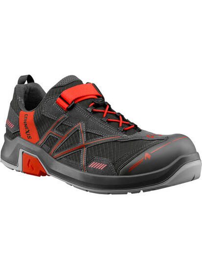 HAIX Veiligheidsschoenen CONNEXIS Safety T S1 laag grijs-rood