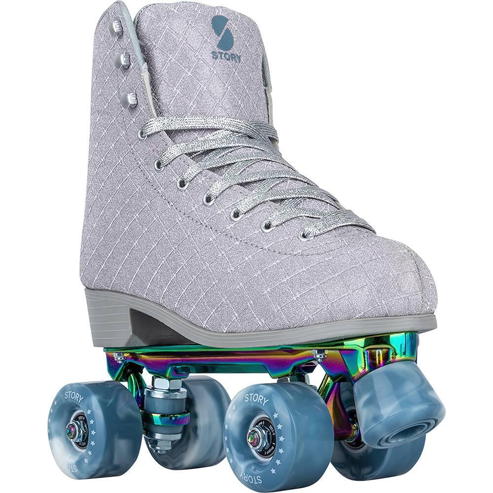 STORY Phoenix glitter-silver Quad-Rollschuhe 2/4