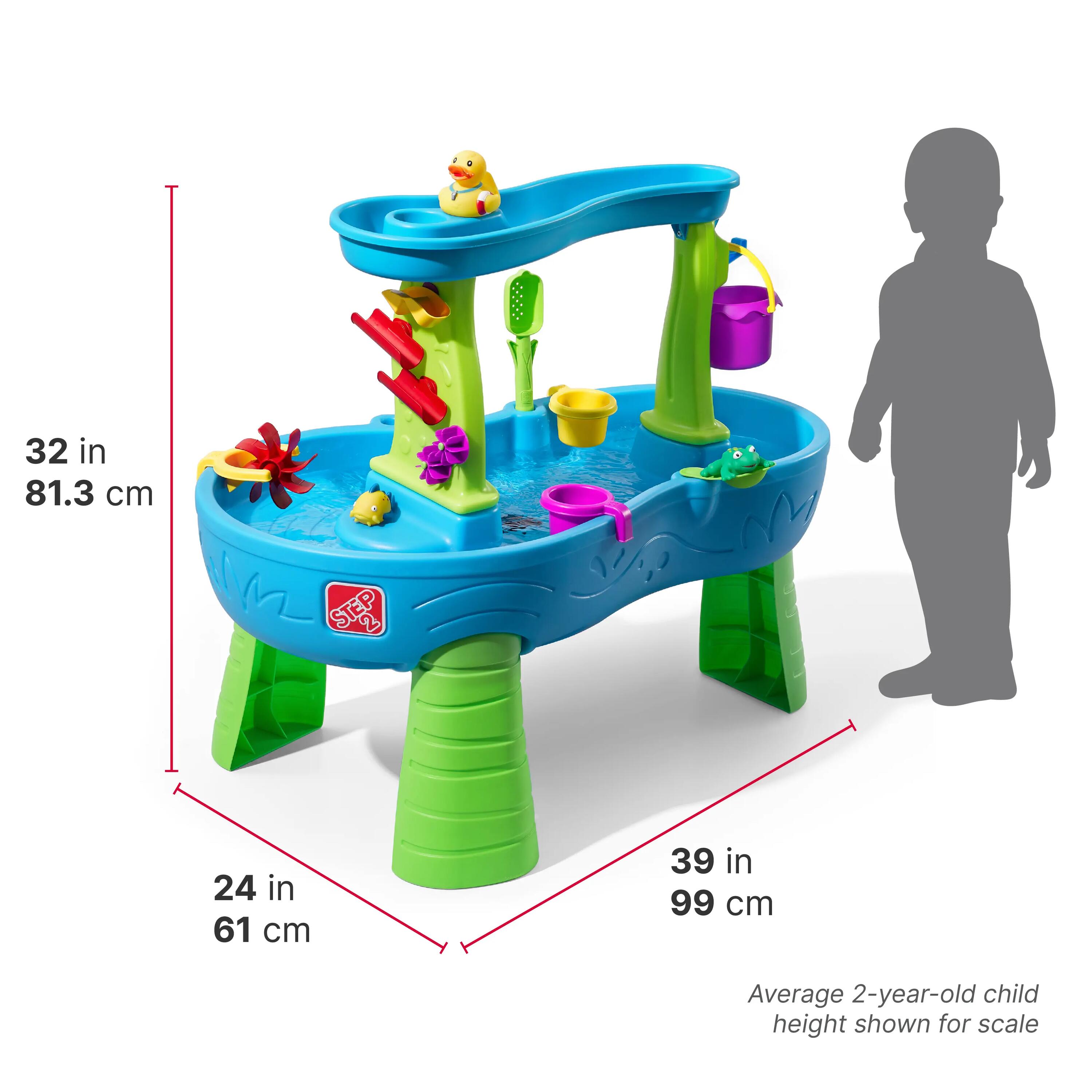 Water table, Rain Showers Splash, Blue & Green, 13 accessories 3/7