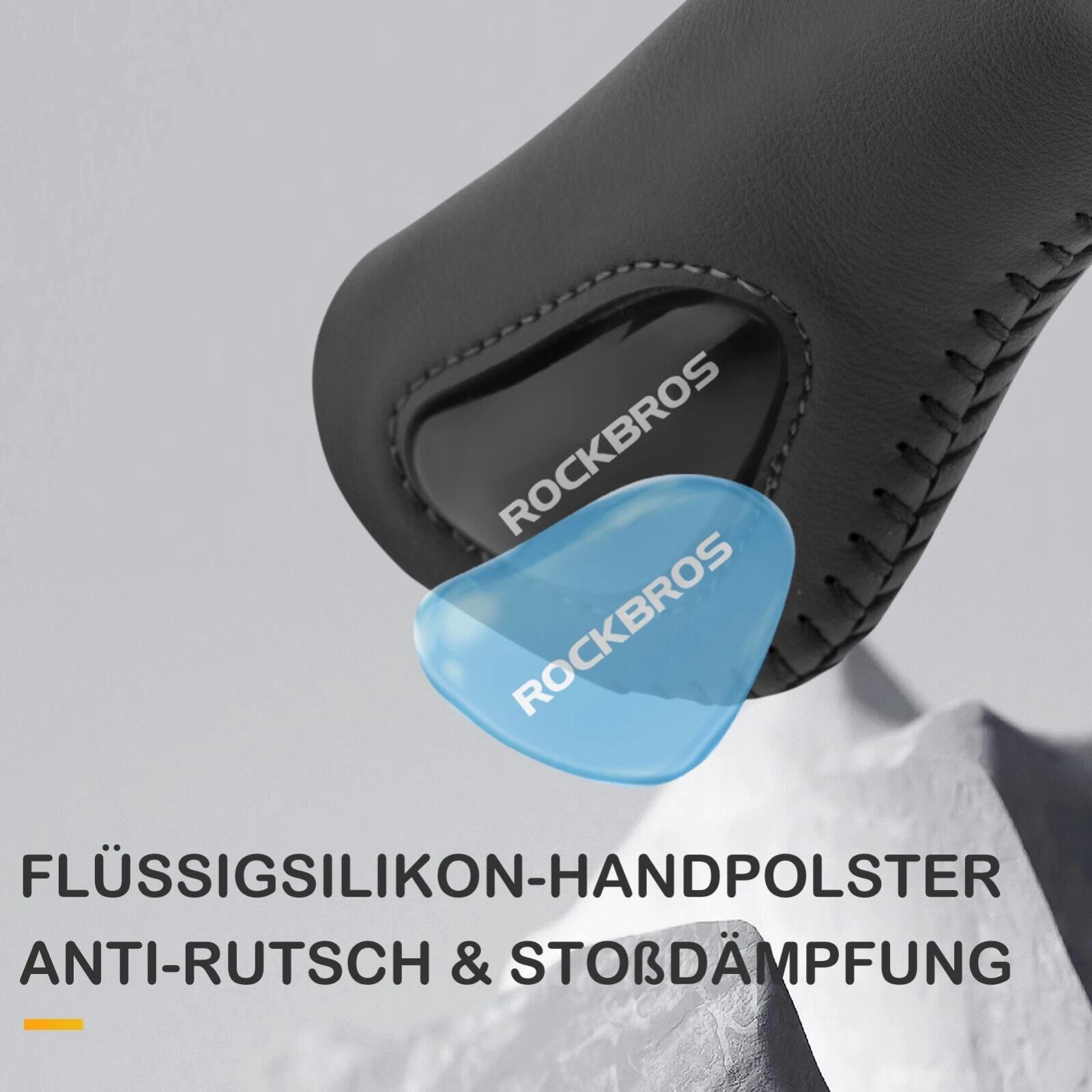 ROCKBROS Fahrradgriffe Lenkergriffe Anti-Rutsch 6/6