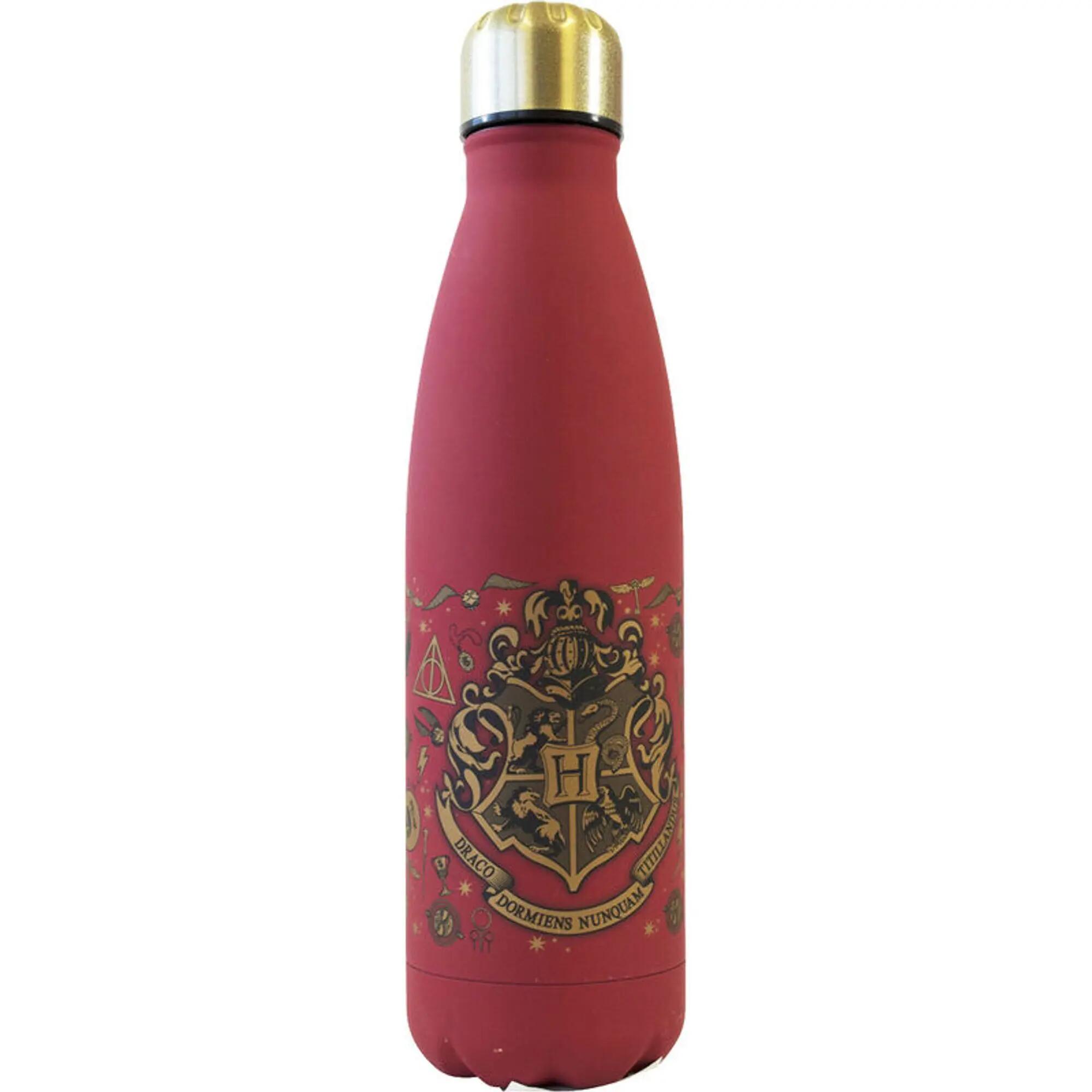 Borraccia in acciaio inossidabile Bambini Harry Potter Hogwarts Rossa e Dorada 3/3