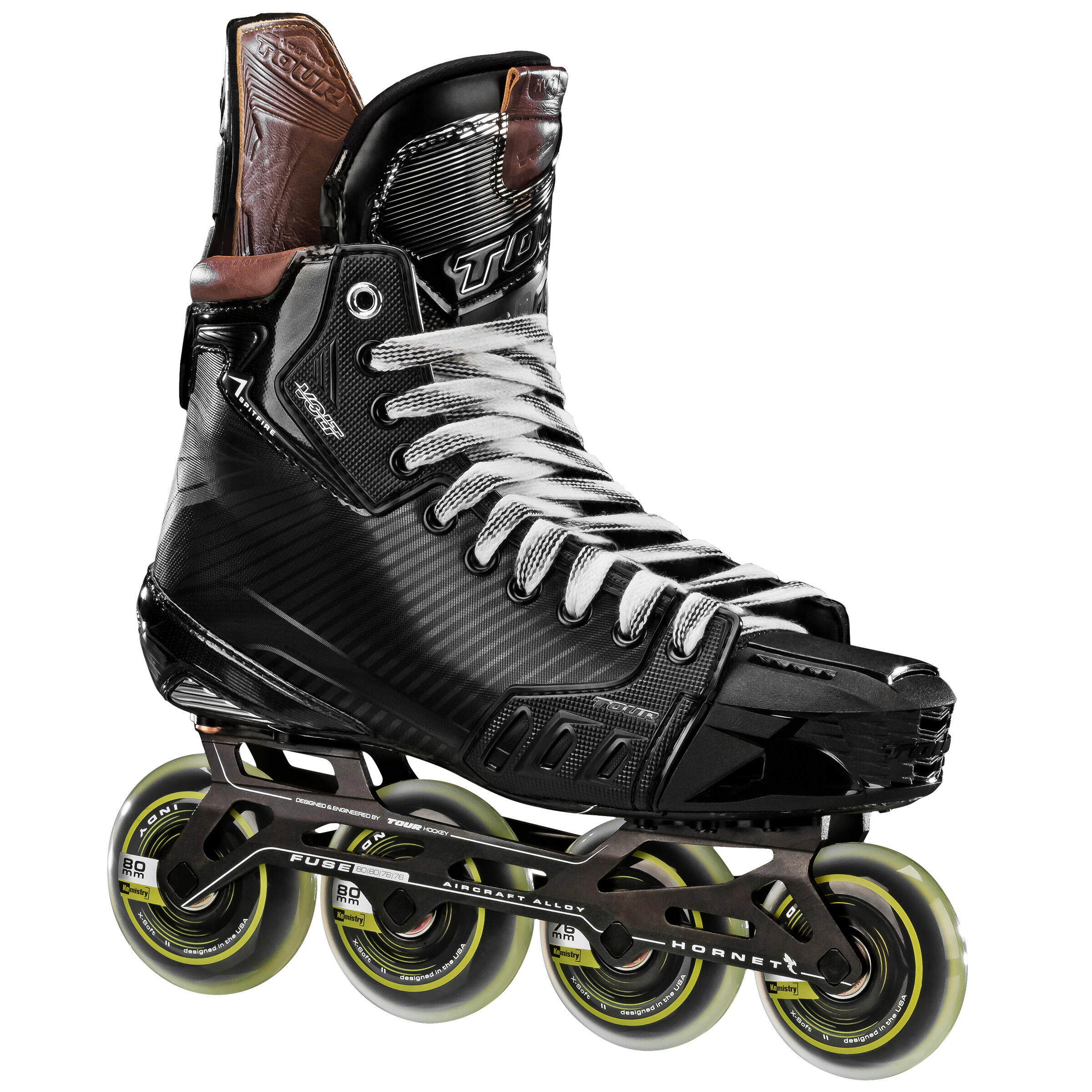 TOUR Volt Spitfire Senior Black role de hochei inline