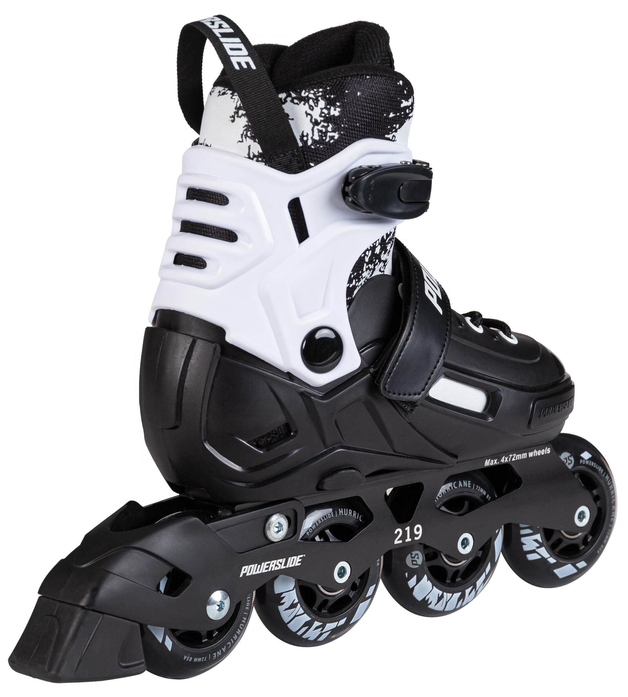 POWERSLIDE Khaan Magic Black adjustable verstelbare kinder inline skates 3/6