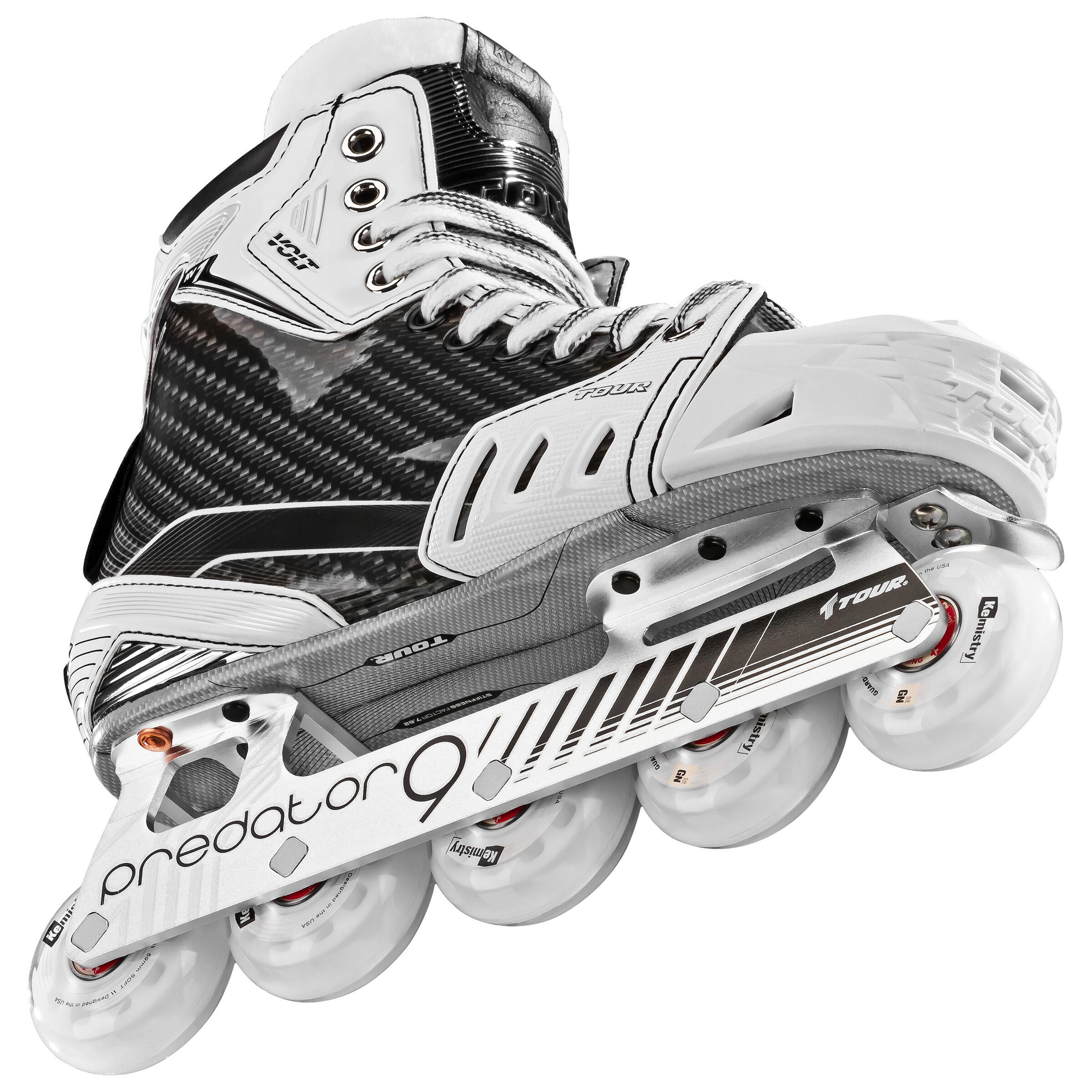 TOUR Volt Kv1 Senior Roller Hockey Goalie rolki bramkarskie hokejowe 3/6