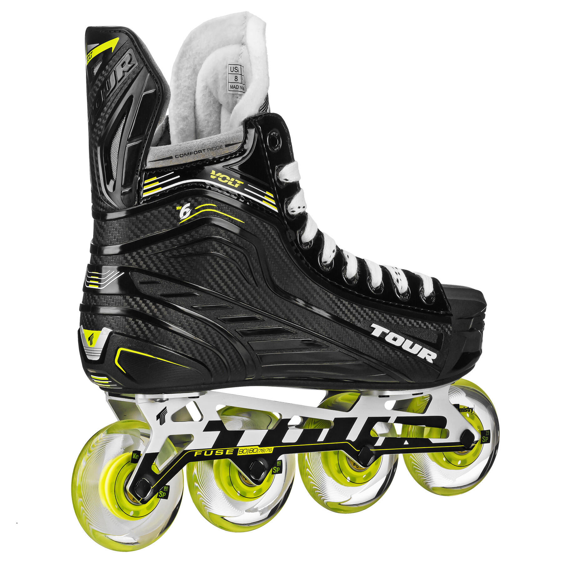 TOUR Volt Kv6 Senior rollers de hockey 2/6