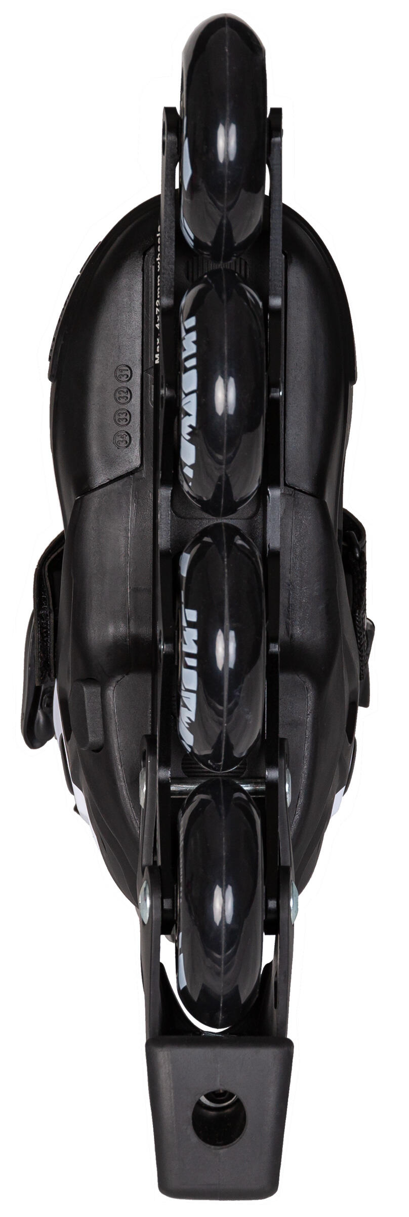 POWERSLIDE Khaan Magic Black adjustable verstelbare kinder inline skates 5/6