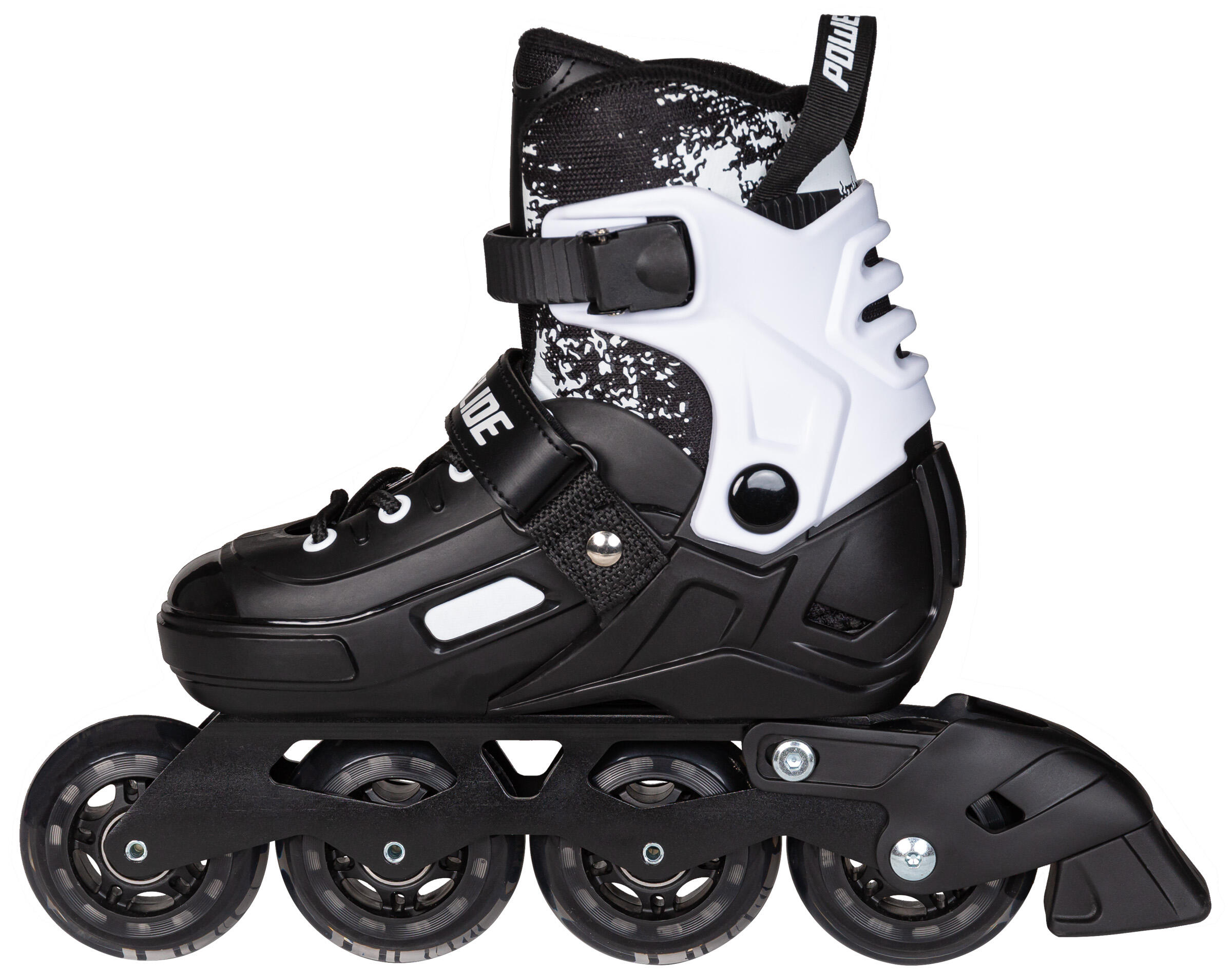 POWERSLIDE Khaan Magic Black adjustable verstelbare kinder inline skates 4/6