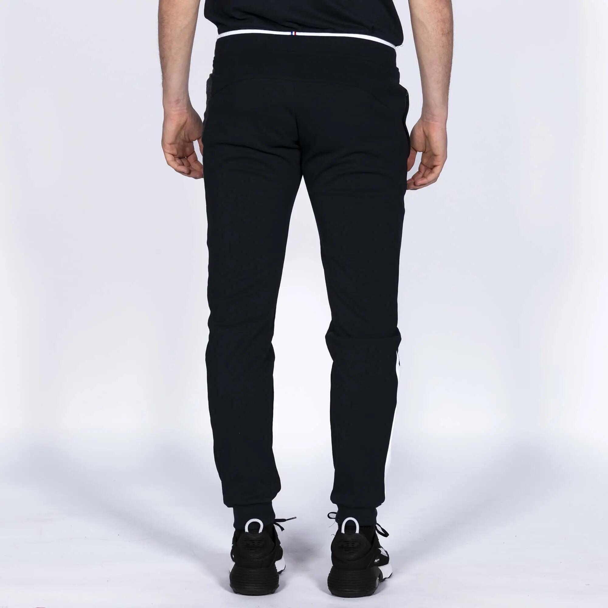 Pantaloni Le Coq Sportif Saison 1 Pant Slim N°1 Blu Adulto 3/4